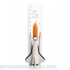 SUCK UK Fun Space Set Children's Pencil Eraser Space Shuttle Stationery